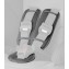 Copricinture Bebe Confort per Seggiolino Auto Trianos Black Raven