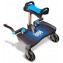 Pedana con Sedile Lascal Buggyboard Maxi Universale per Passeggino Blu