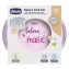 Set Piatti Chicco Baby's Dish Set Rosa 2 pz