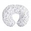 Cuscino Allattamento Boppy Grey Leaves