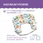 Almohada de Lactancia Chicco Boppy Deluxe Peaceful Jungle