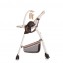 Hauck Sit'n Relax Trona Con Bandeja Y Cesto Convertible En Mecedora Para Bebé Color Beige