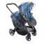Passeggino Gemellare Chicco Fully Twin Power Blue