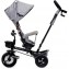 Triciclo AVEO Kinderkraft con asiento giratorio GRIS