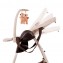 Hauck Sit'n Relax Trona Con Bandeja Y Cesto Convertible En Mecedora Para Bebé Color Beige