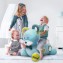 Peluche con Centro Attività Ludi Maxi Orso Cavalcabile
