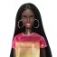Barbie Fashionista Mu&ntilde;eca 32cm Africana Con Vestido Arcoiris Mattel