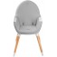 Seggiolone Kinderkraft Fini Grey