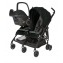 Passeggino Gemellare Bebe Confort Dana For 2 Nomad Black