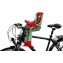 Seggiolino Bici Anteriore OkBaby Orion Argento/Rosso