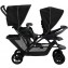 Passeggino Gemellare Graco Stadium Black Grey