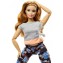  Bambola Barbie Snodata Capelli Ondulati