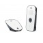 Nuk  eco Control Audio 500, Vigilabebés Digital Con Eco De Moda Y Full De Eco De Control Color Blanco