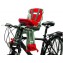 Seggiolino Bici Anteriore OkBaby Orion Argento/Rosso