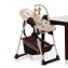 Hauck Sit'n Relax Trona Con Bandeja Y Cesto Convertible En Mecedora Para Bebé Color Beige