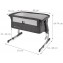 Cuna Kinderkraft Uno Grey Co-Sleeping Cuna