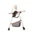Hauck Sit'n Relax Trona Con Bandeja Y Cesto Convertible En Mecedora Para Bebé Color Beige