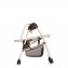 Hauck Sit'n Relax Trona Con Bandeja Y Cesto Convertible En Mecedora Para Bebé Color Beige