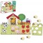 Puzzle Goula Impara a Contare con La Fattoria
