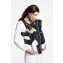 Marsupio Babybjorn Miracle Nero Argento 