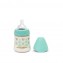 Biberon Suavinex 150ml Silicone Flusso Lento +0m Couture Verde