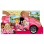 Barbie Coche Descapotable De Muñecas Mattel