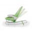 Foppapedretti Verde Color Blanco Mecedora Y Silla Para Bebés - Mecedoras Y Sillas Para Bebés 2 Años 9 Kg Verde Color Blanco Poliéster Metal Lavado De Manos