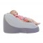Chicco Comfy Nest - Sillón Ergonómico Viscoelástico Garantiza Correcta Posición Del Bebé Color Gris