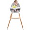 Seggiolone Kinderkraft Fini Grey