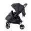 Silla de Paseo Gemelar Lorelli DUO black con bolso