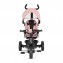 Triciclo con Rotazione 360° Lorelli Tino Rosa