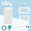Materasso per Lettino Kiby in Duo Comfort con Lato Estivo e Invernale 120 x 60 x 12 cm