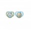 Tommee Tippee Set 02 Succhietti Moda 6-18 Mesi Boy Azzurro in Silicone