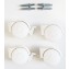 Set Ruote per Cassettiera Fasciatoio Nanan