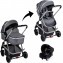 Trio Trasformabile Safety 1St Hello 3 in 1 Black Chic 