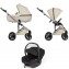 Trio Anex Eli Muse (Capazo,Chasis,Asiento Silla de Paseo ,Silla de Coche Cosmo y Adaptadores para Grupo 0+)