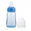 Biberon Nuby Tettarella Anticolica Silicone 150ml Celeste