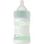 Biberon Benessere in Vetro Chicco 150ml Flusso Lento Silicone Green