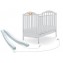Kit Dondolo per Lettino Azzurra Design Bianco