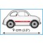 Costruzioni Cobi Modellino Auto Fiat Abarth 595