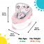 Bright Starts MINNIE MOUSE Sdraietta Vibrante per Neonati fino a 9 kg Rosy Skies