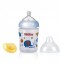 Biberon Nuby 270ml Celeste + Succhietto Giallo