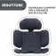 Seggiolino Auto Chicco Unico Evo Isofix i-Size Girevole 360 e Reclinabile India Ink (40-150 cm)
