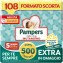 Pañales Pull Up Pampers Baby Dry Junior Misura 5 (12-18 kg) 108 Pañales