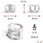 Asiento de Baño Okbaby Flipper Evolution Blanco