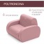 Sillón Chicco Twist Rosa Polveriento