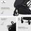 Silla de Paseo Ligera Lorelli Minori Grey Jasper con saco hasta 22 kg