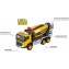 Betoniera Majorette Volvo Truck Cement Mixer