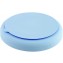 Piatto Chicco in Silicone con Ventosa Azzurro