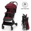 Passeggino Kinderkraft Indy Borgogna